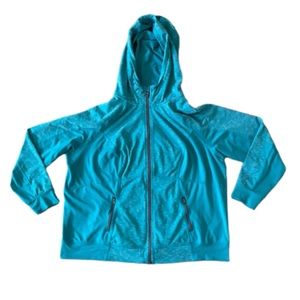 Zella Blue Hoodie Plus Size 2XL